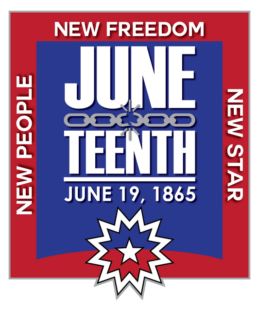 Juneteenth Womens V-Neck T-shirt