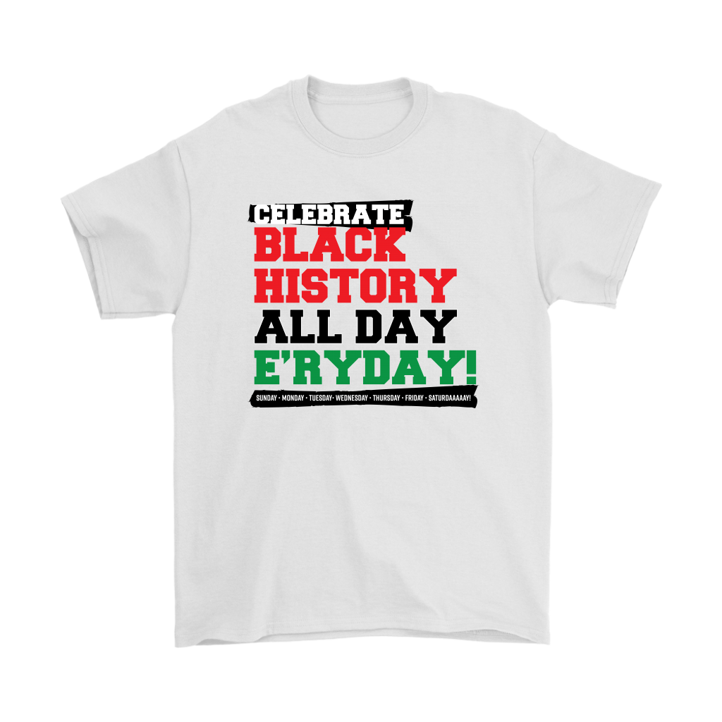 Celebrate Black History Short Sleeved T-Shirt