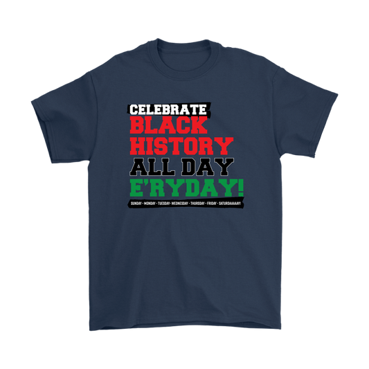 Celebrate Black History Short Sleeved T-Shirt
