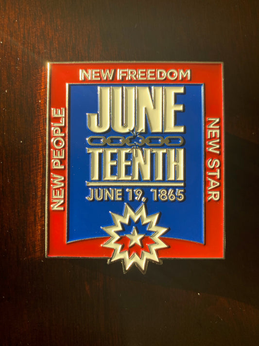 Juneteenth Soft Enamel Pin