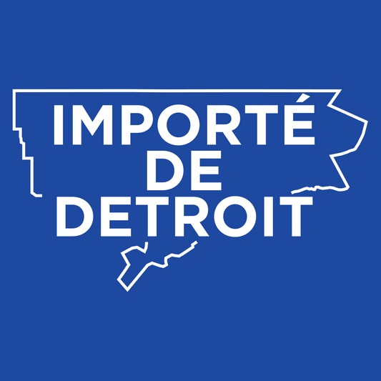 Importe de Detroit - Royal and White Limited Edition T-shirt