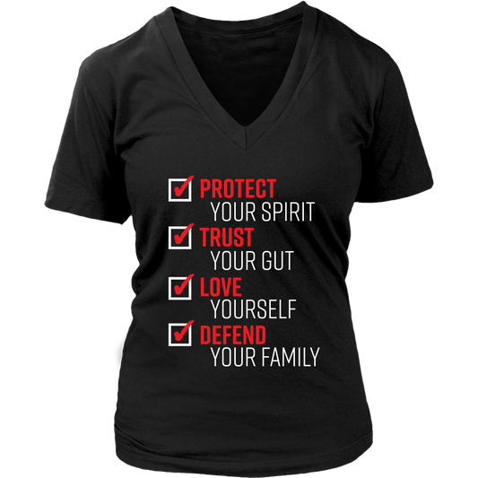 the pledge protect trust love defend womens tshirt