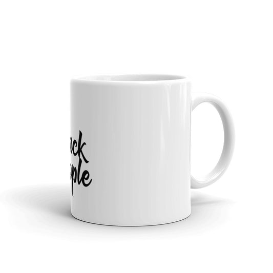 I root for black people mug