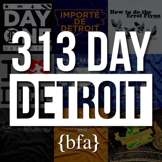 313 Detroit Day-Blackfokapparel