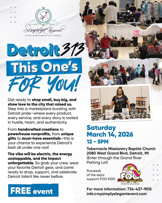 Emergency 313 Pop Up: Celebrating Detroit at the Detroit 313 Small Business Expo