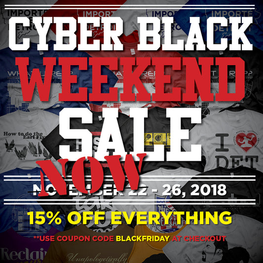 Black Friday • Small Business Saturday • Cyber Monday Sale + New Lapel Pin available!