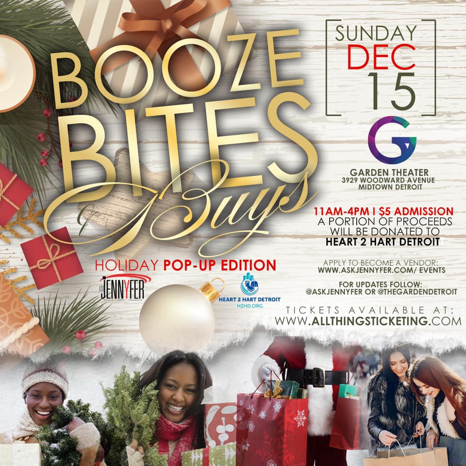Booze, Bites and Buys - Sunday, December 15, 2019