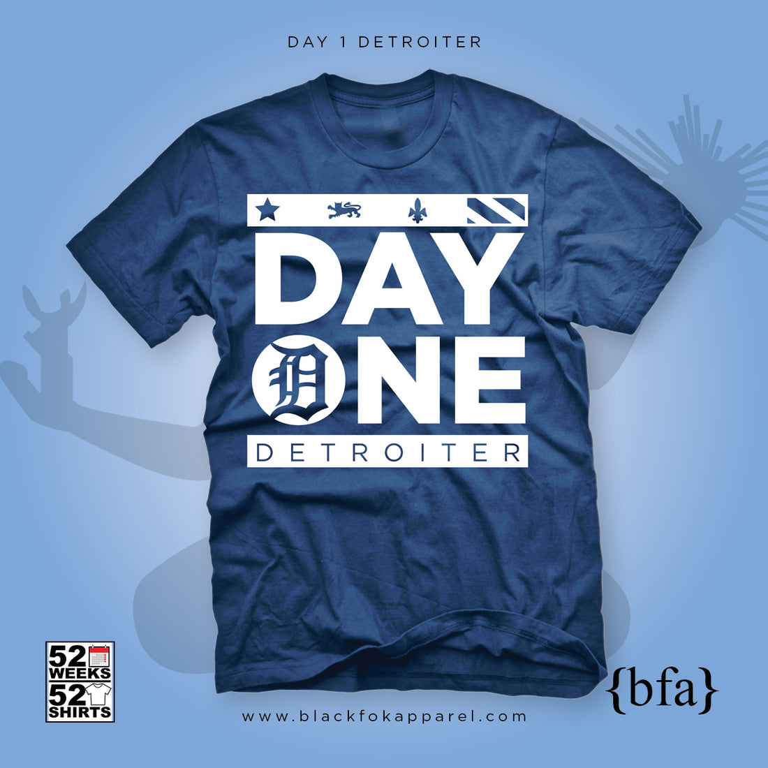 Week 21 - Day One Detroiter #52weeks52shirts