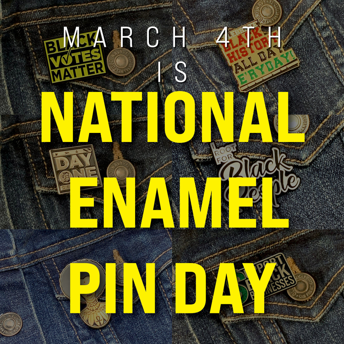 National Enamel Pin Day is here!