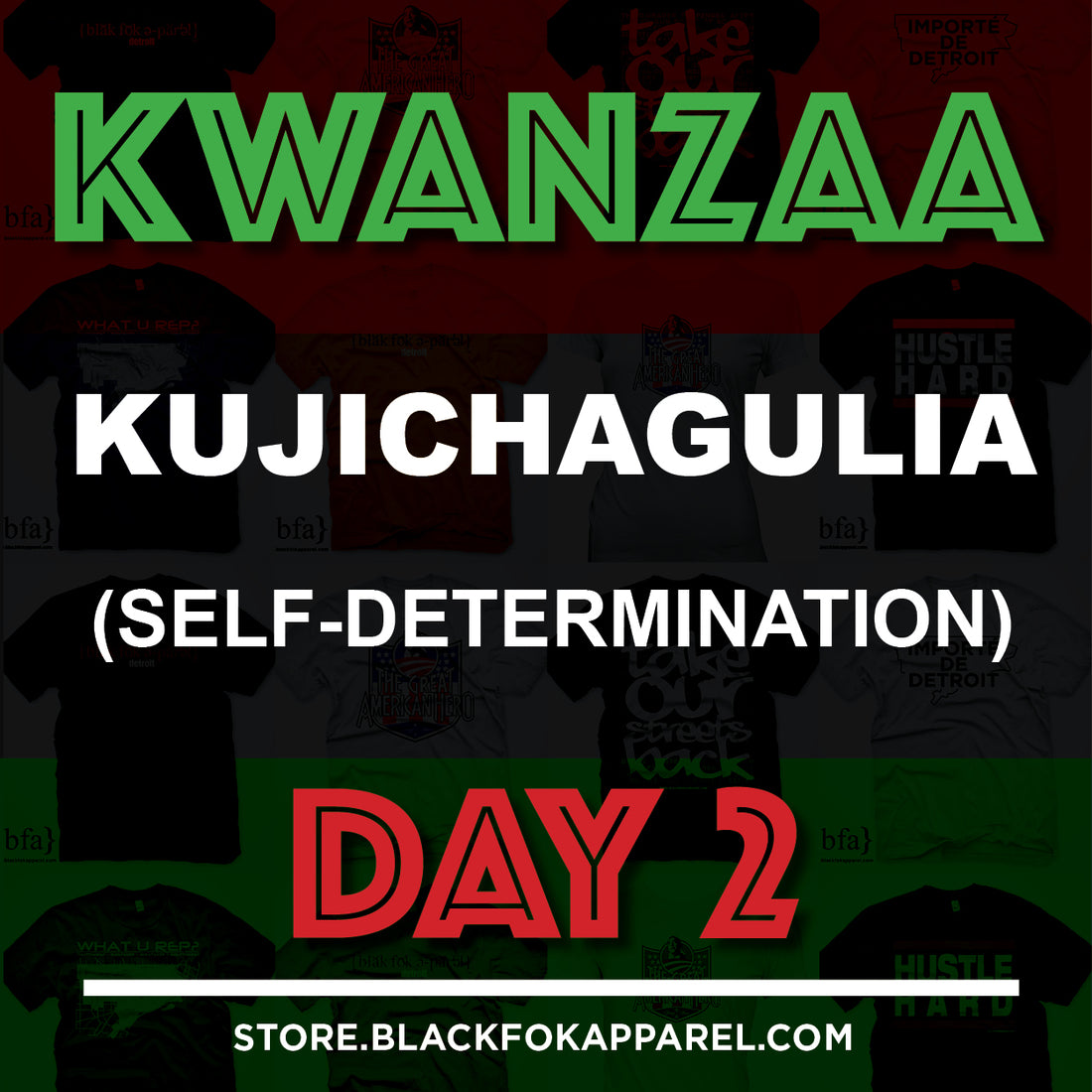 Happy Kwanzaa - Kujichagulia