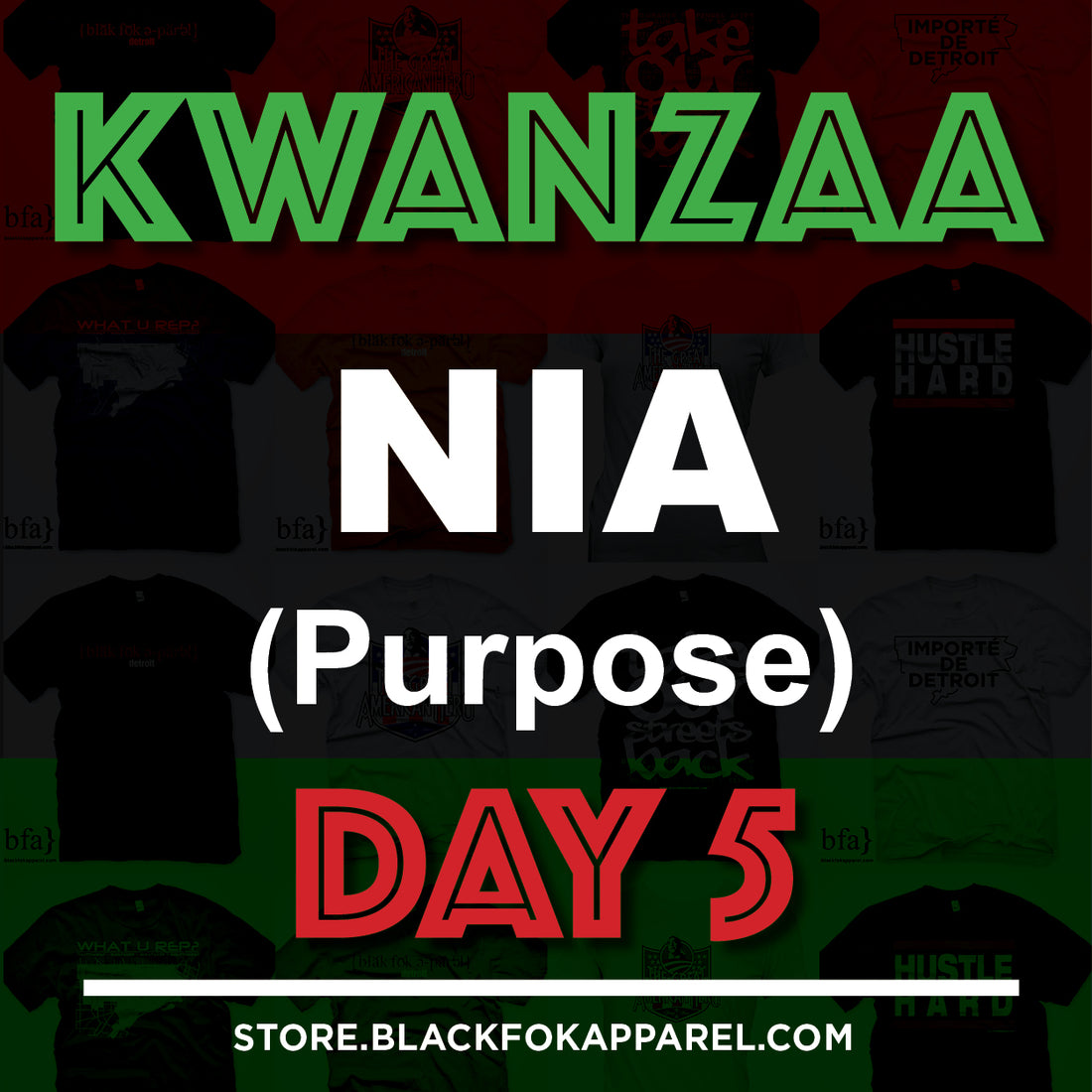 Happy Kwanzaa - Nia