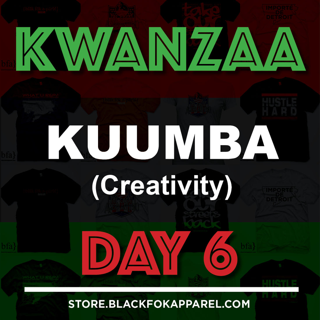 Happy Kwanzaa - Kuumba