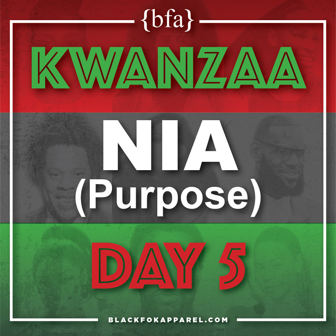 Happy Kwanzaa - Nia