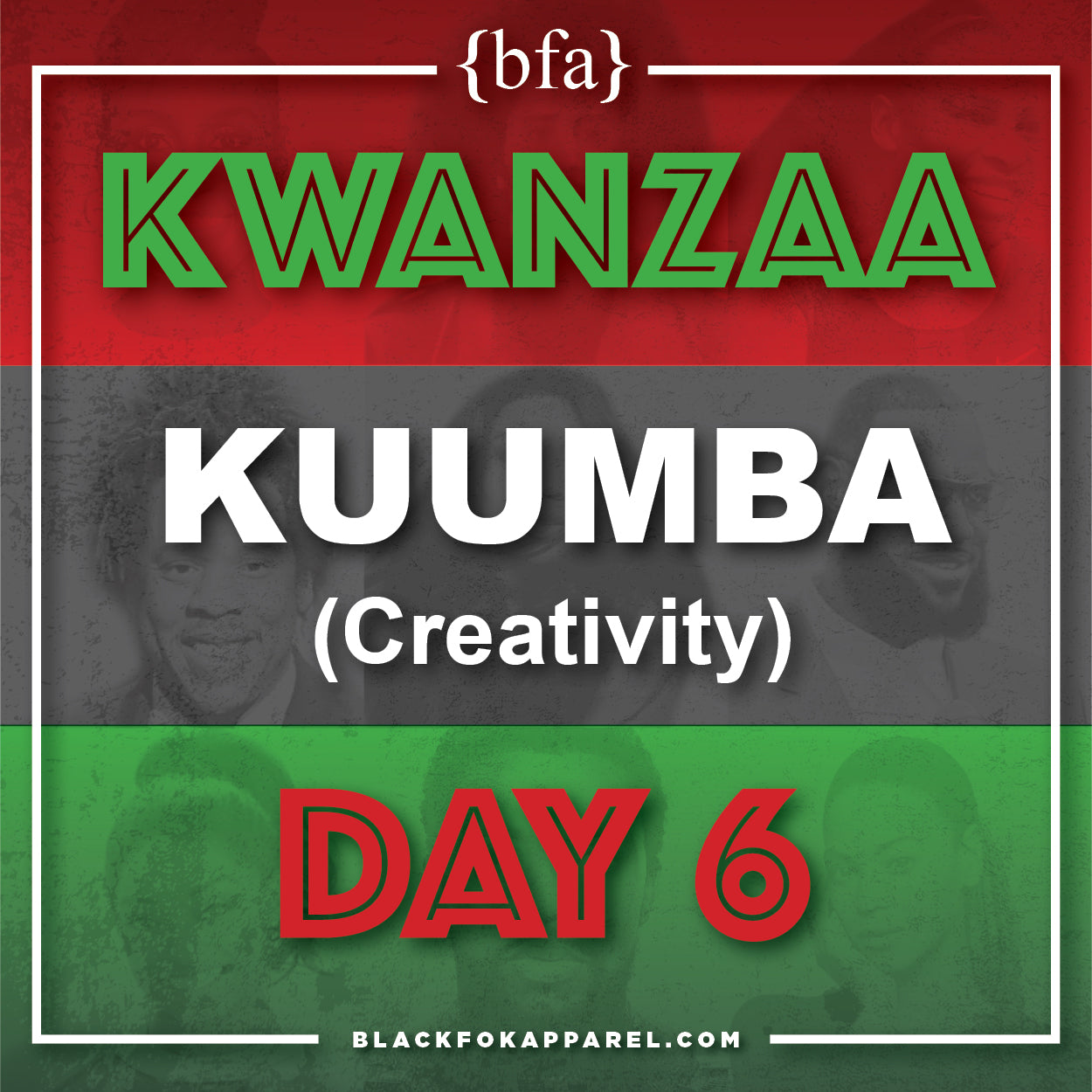 Kuumba Happy Kwanzaa! Day 6-Kuumba (Creativity) – blackfokapparel