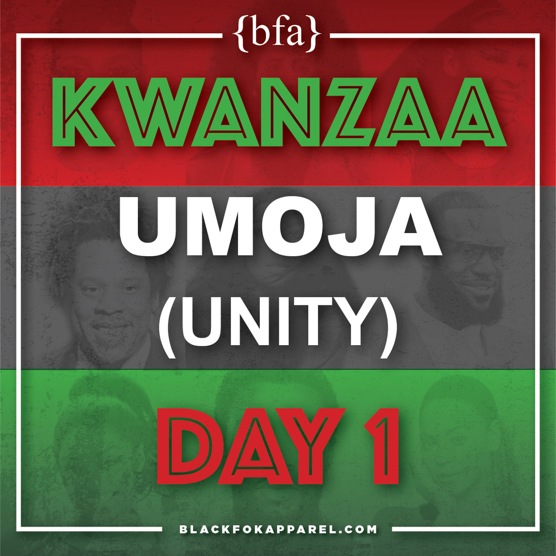 Happy Kwanzaa! Day 1-Umoja