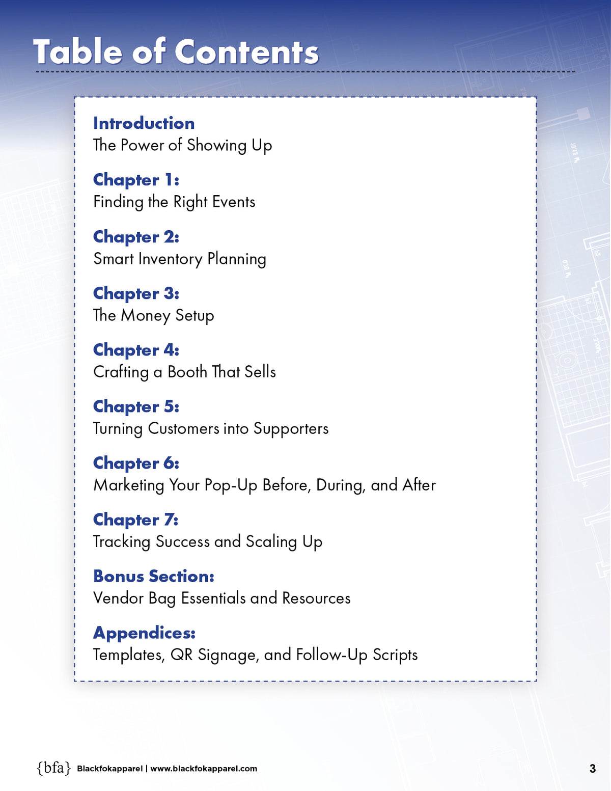Templates preview