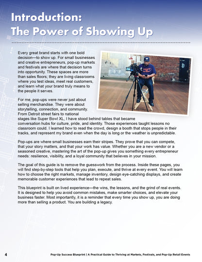 Pop-Up Success Blueprint: A Practical Guide for Market and Festival Vendors