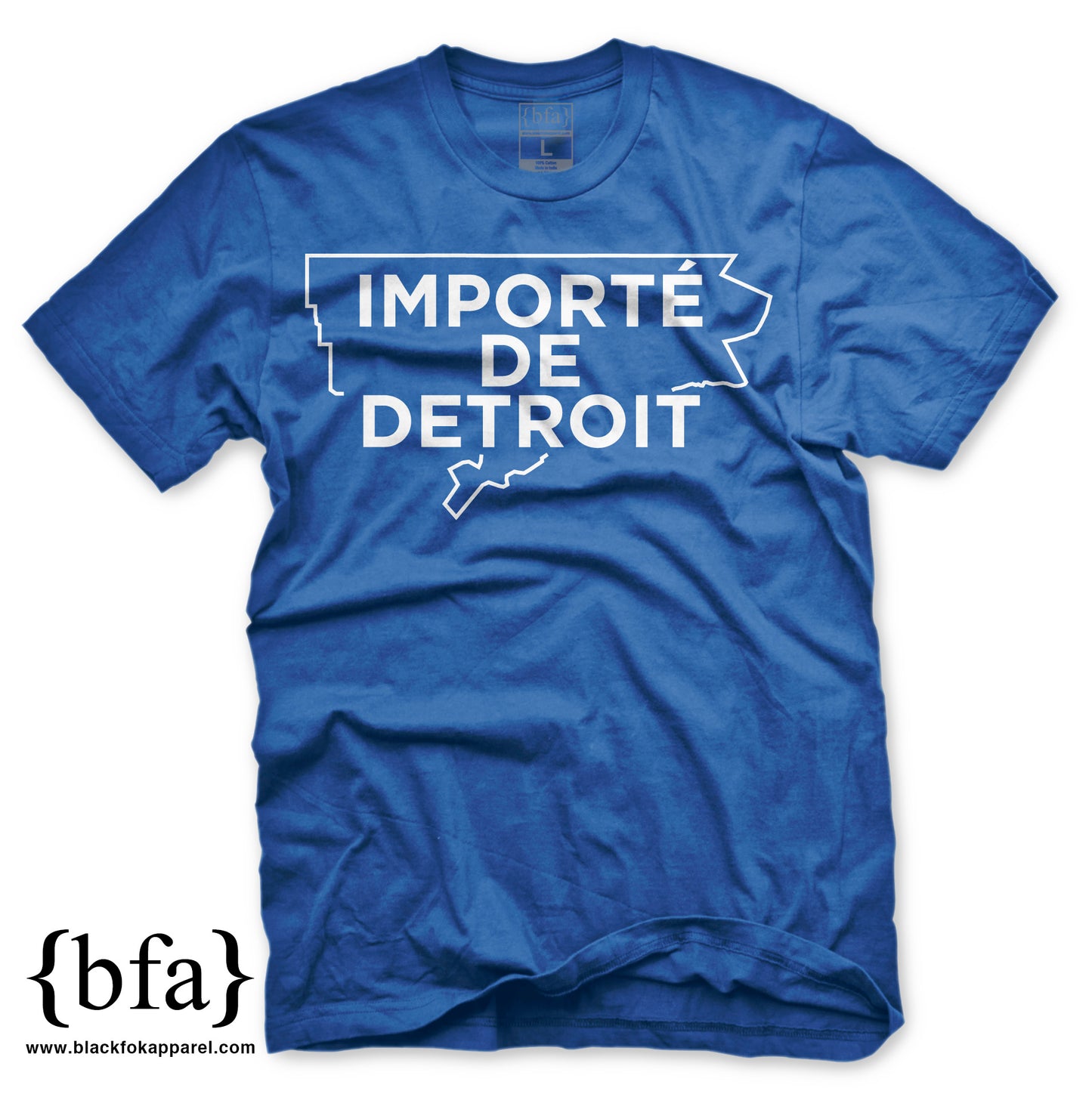 Importe de Detroit - Royal and White Limited Edition T-shirt