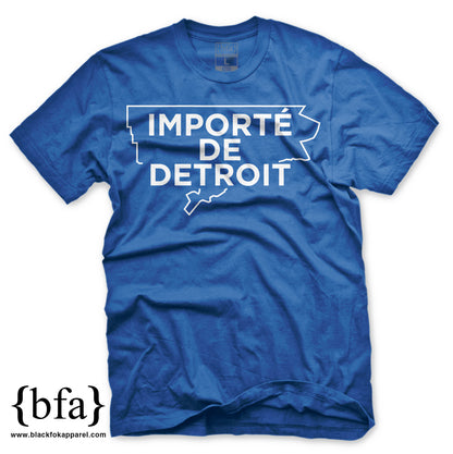 Importe de Detroit - Royal and White Limited Edition T-shirt