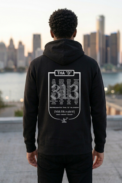 What U Rep? Detroit Unisex Hoodie