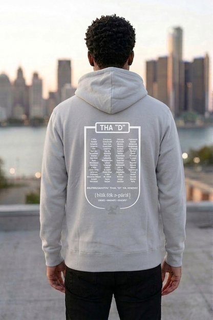 What U Rep? Detroit Unisex Hoodie