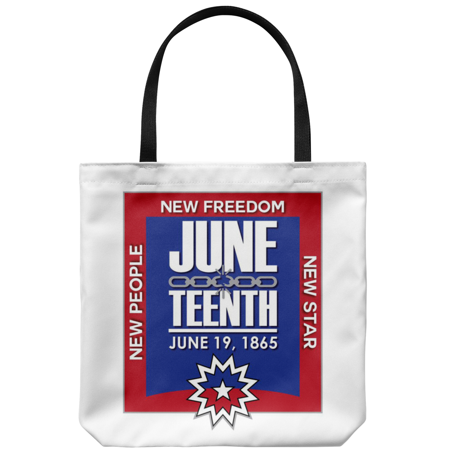 Juneteenth Tote Bag - Multiple Colors