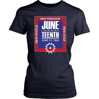 Juneteenth Womens T-shirt