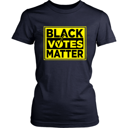 Black Votes Matter Womens T-shirt