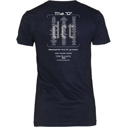 What U Rep? Detroit Womens T-shirt - Multiple Colors