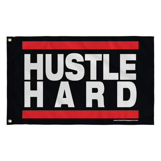 Hustle Hard Large Flag 36 x 60