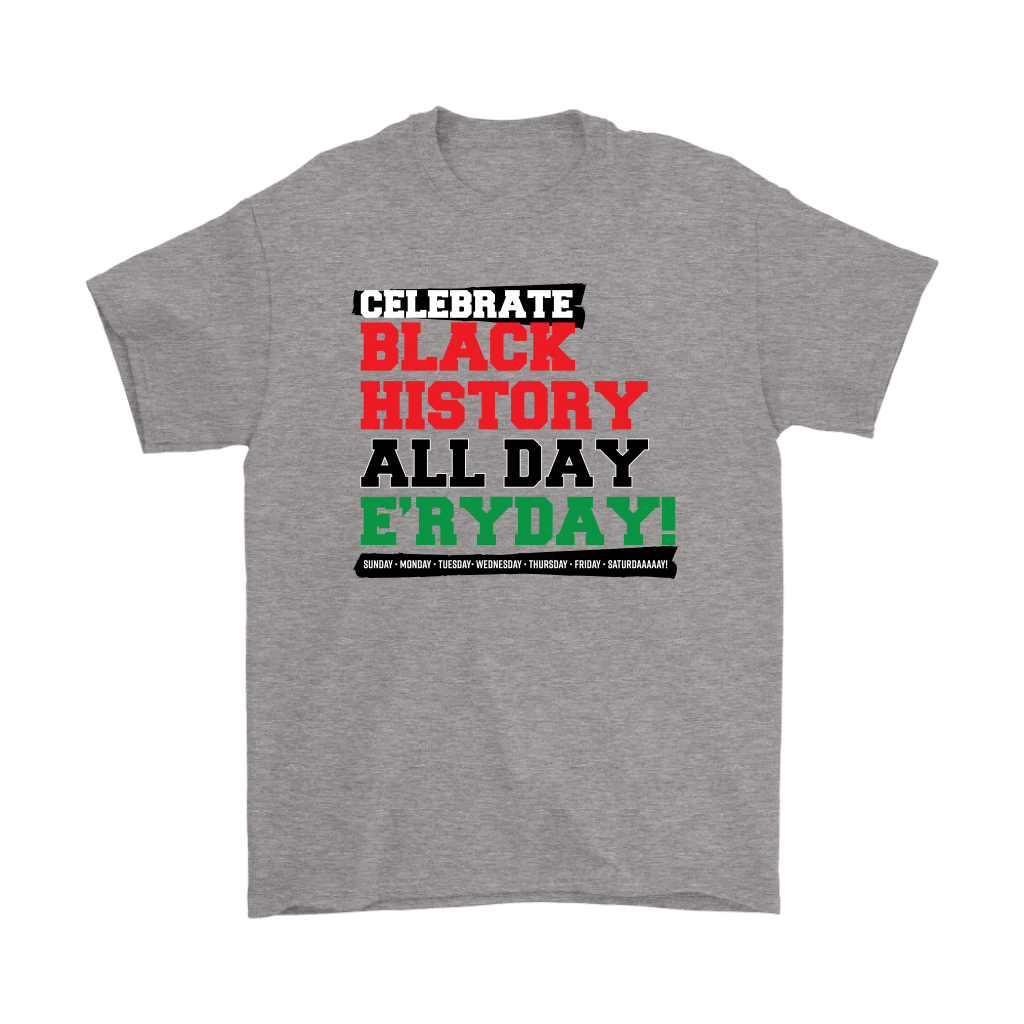 Celebrate Black History Short Sleeved T-Shirt