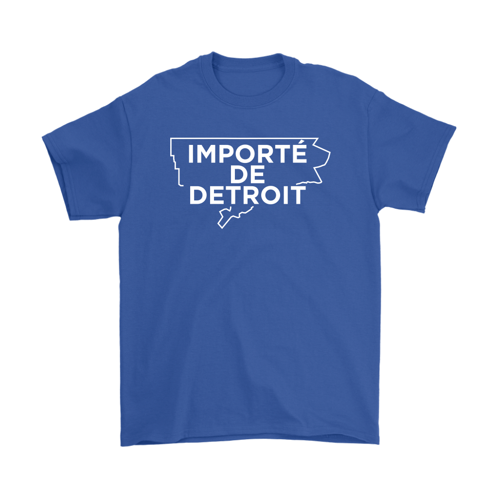 Importe de Detroit - Royal and White Limited Edition T-shirt