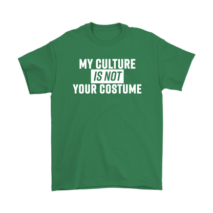 my culture is not your costume t-shirt