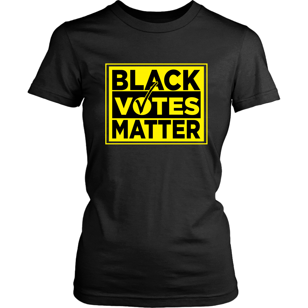 Black Votes Matter Womens T-shirt