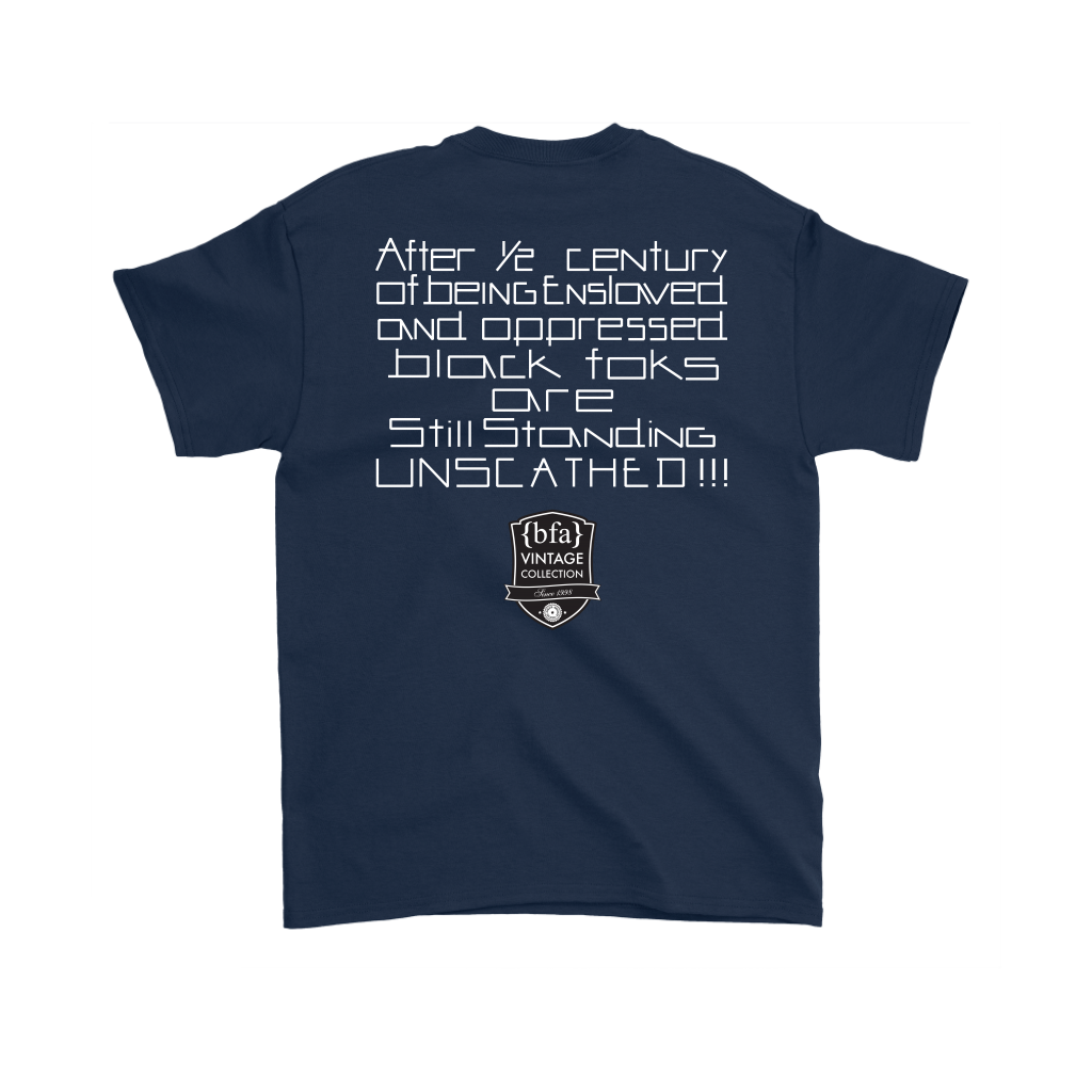 Tha Truth Blackfokapparel Navy Unisex T-Shirt