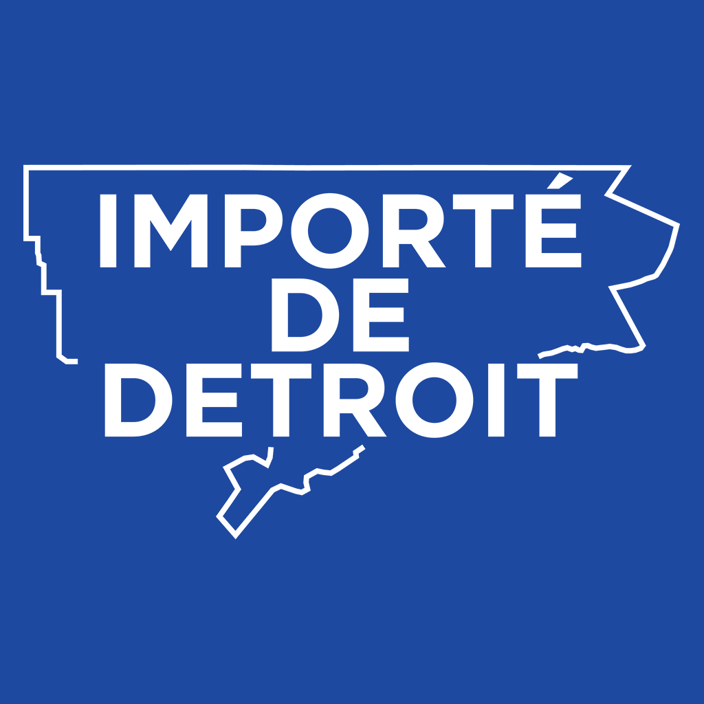 Importe de Detroit - Royal and White Limited Edition T-shirt