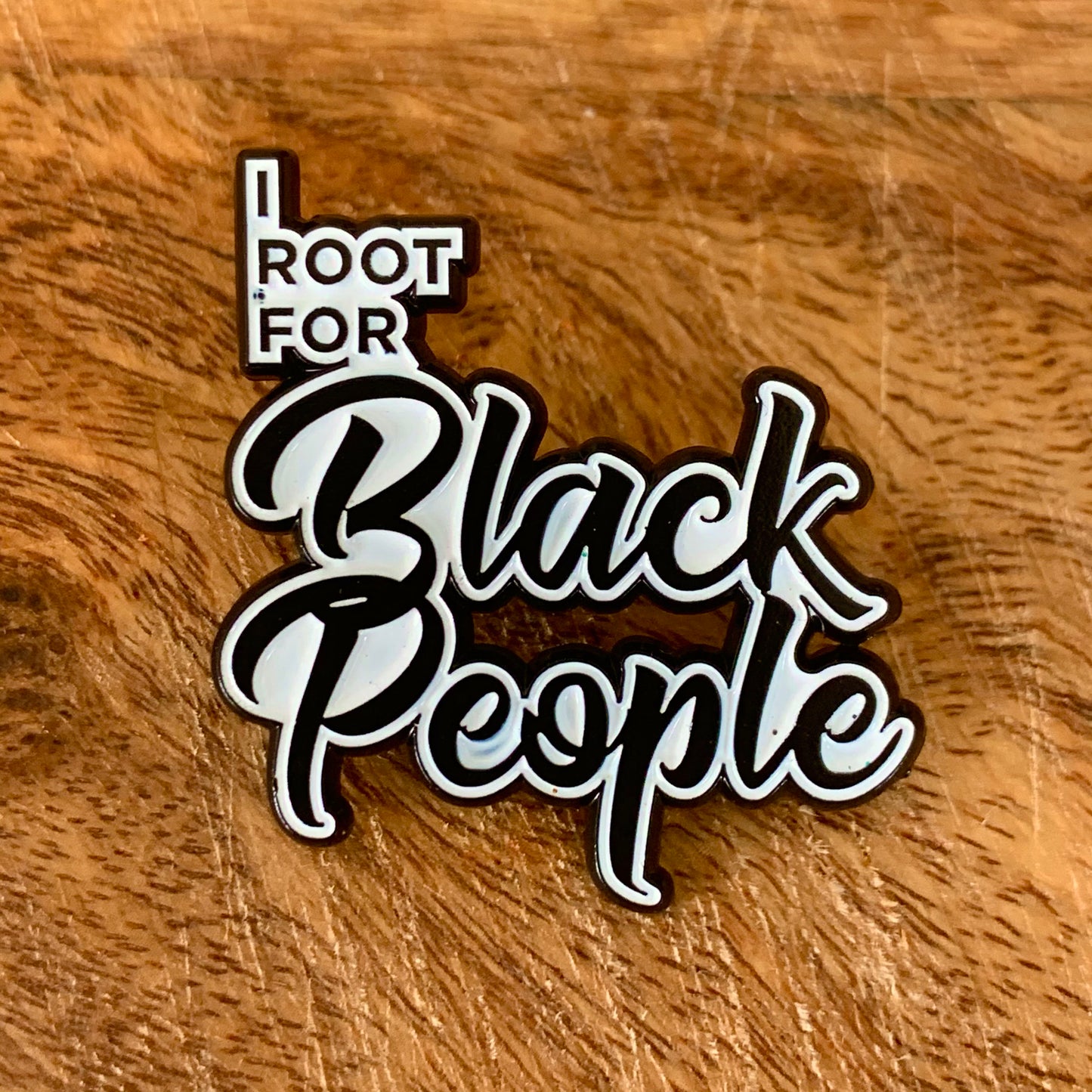 i root for black people blackfokapparel soft enamel pin pack
