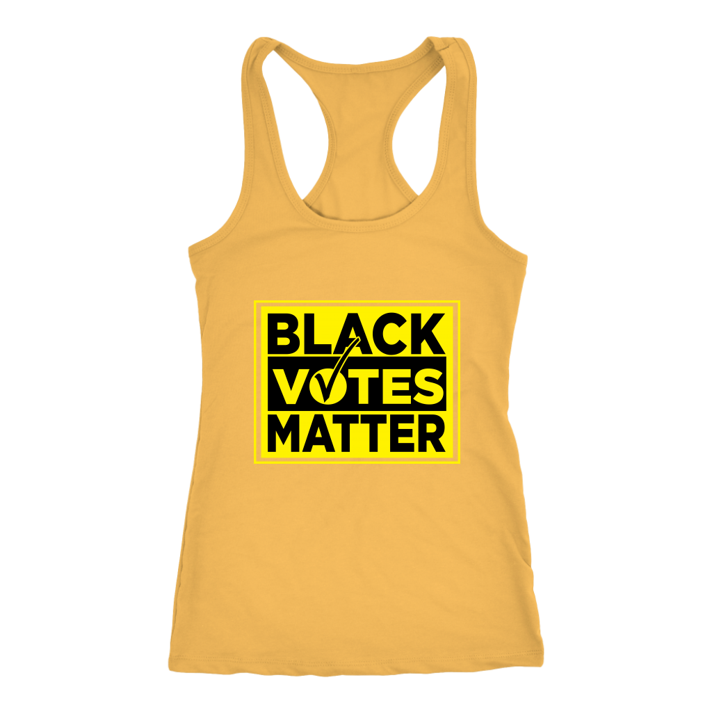 Black Votes Matter Womens Racerback Tanktop