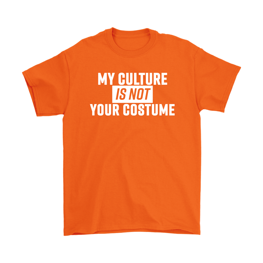 my culture is not your costume t-shirt