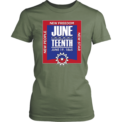 Juneteenth Womens T-shirt