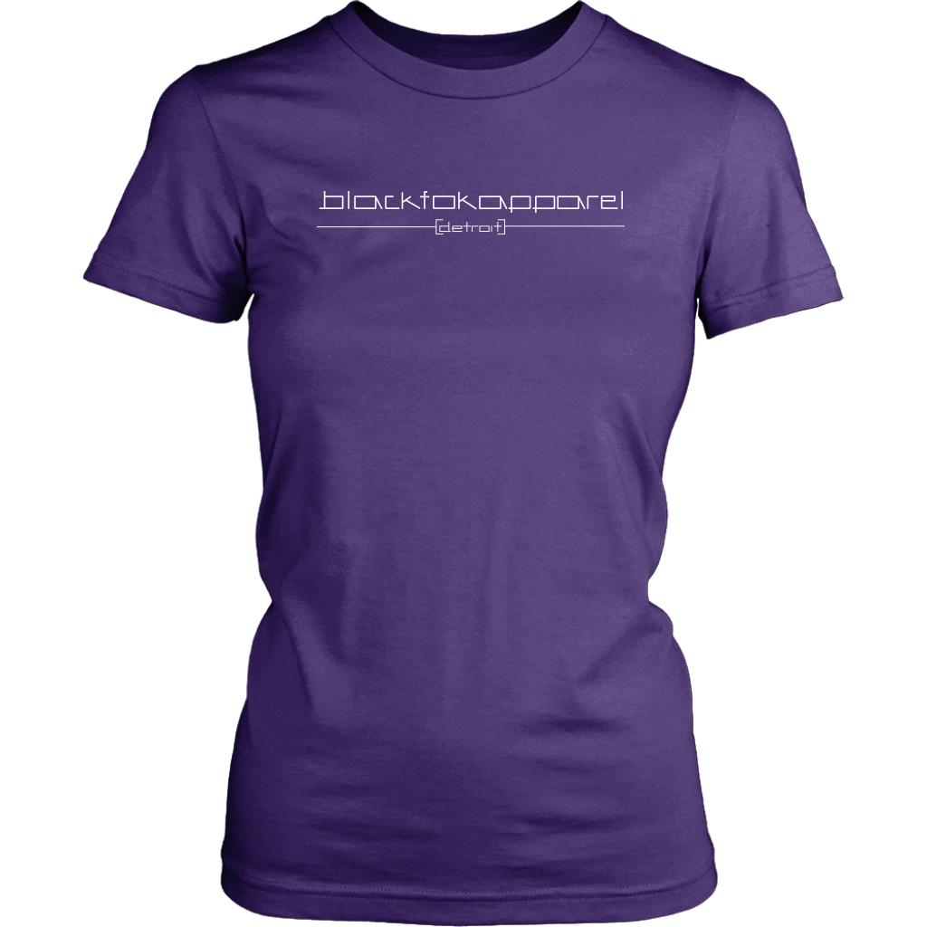 Tha Truth Blackfokapparel Purple Women's T-Shirt