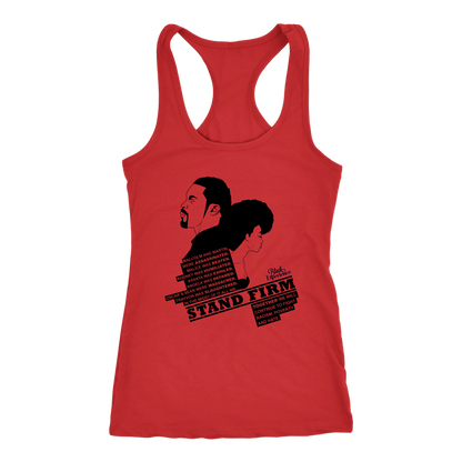 Stand Firm Womens Racerback Tanktop