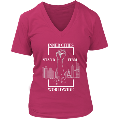 Stand Firm Original Women's V-Neck T-Shirt