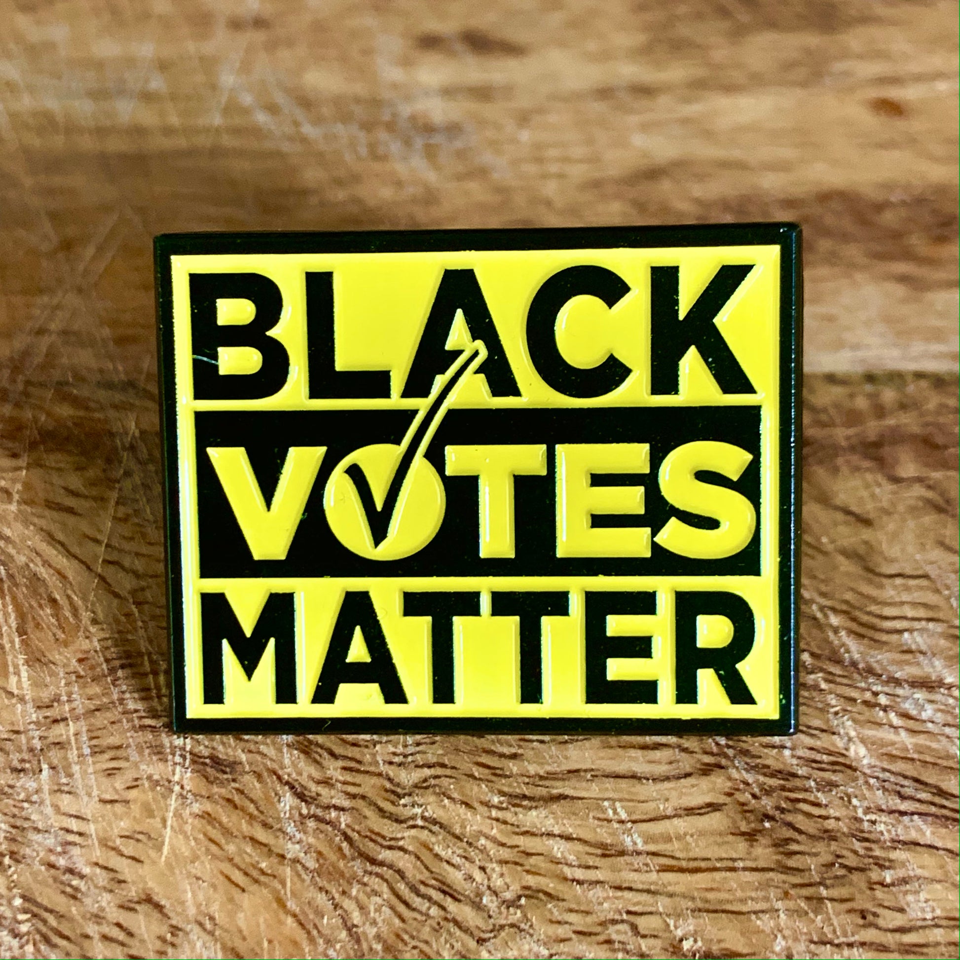 black votes matter blackfokapparel soft enamel pin pack