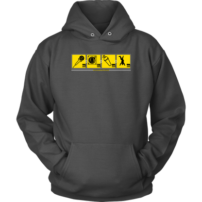 Hip Hop hooded sweatshirt blackfokapparel