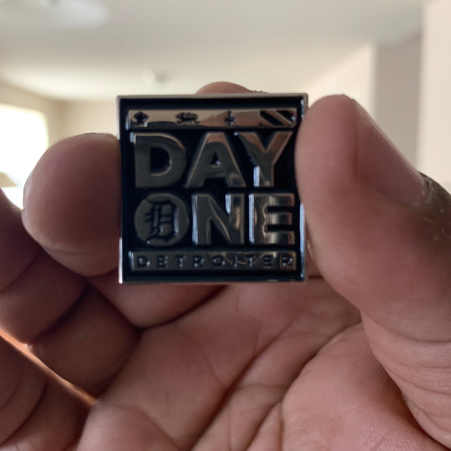 Day One Detroiter 1" Soft Enamel Pin