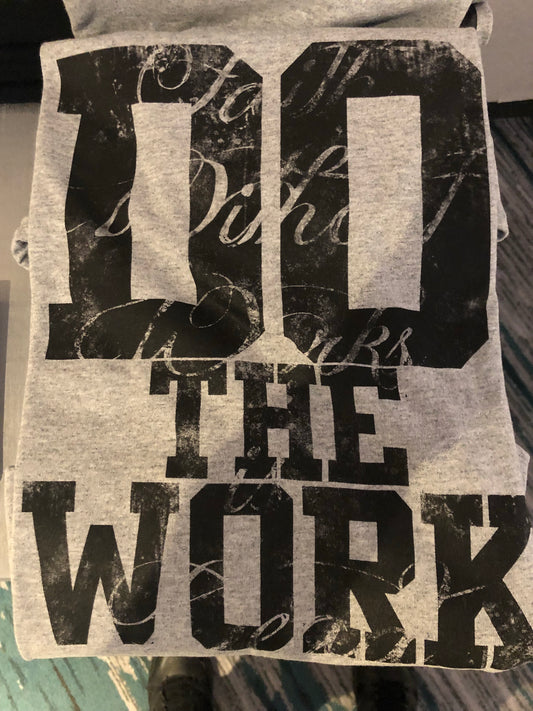 Do The Work-Grey Black POS