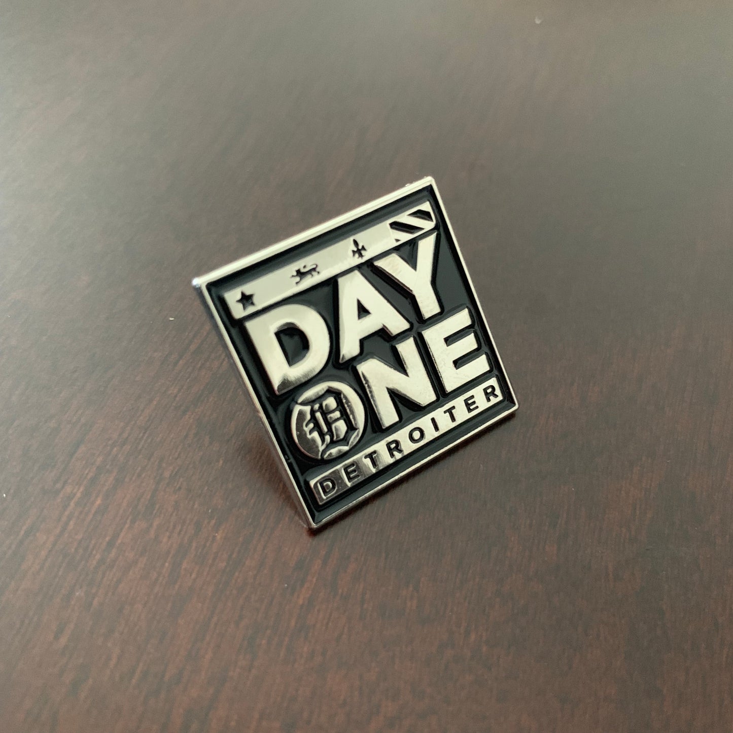 Day One Detroiter 1" Soft Enamel Pin