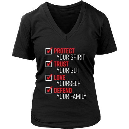 the pledge protect trust love defend womens tshirt