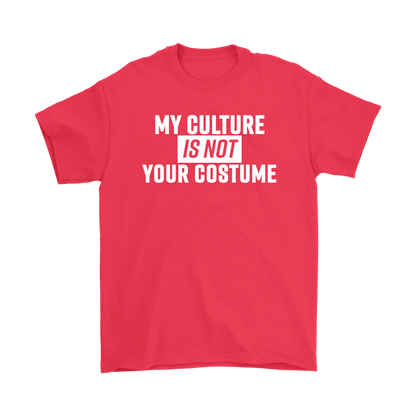 my culture is not your costume t-shirt
